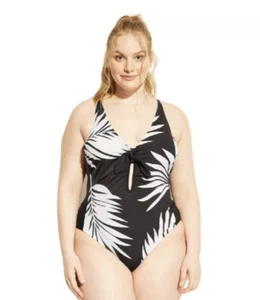 Traje de baño de una pieza para mujer Kona Sol negro Plus 14W,16W,18W,20W,22W y 24W nuevo blanco - Imagen 1 de 9