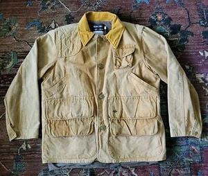 Vtg FADED Red Head Bone Dry Hunting Shooting Jacket Size 40 Canvas Sportsman 80s - Picture 1 of 16