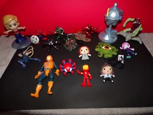 Marvel Toys Action Figures Lot FASTFOOD AND OTHERS WOW ! "TOOK LOTS OF PICTURES" - Picture 1 of 10