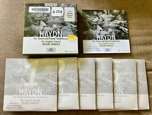 Haydn, Sturm Und Drang Symphonies by Trevor Pinnock (6 CDs, 2002) - Ex-Library - Picture 1 of 2
