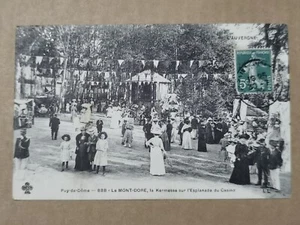 CPA 63 LE MONT-DORE - La Kermesse sur l'Esaplanade du Casino - Imagen 1 de 2