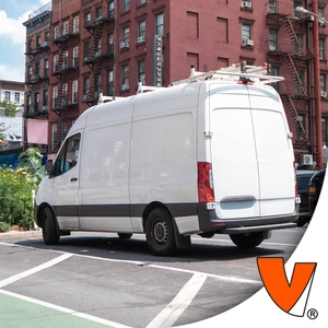 H1 3-Bar Steel Rack System w/ Roller Mercedes Sprinter 2007-on High Roof White - Picture 1 of 16