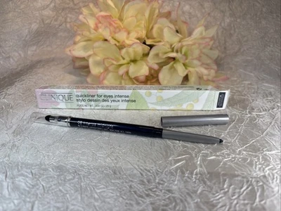 Clinique Quickliner para Ojos Intensos - 08 Medianoche Intenso ~ Tamaño Completo Nuevo en Caja Gratis Foto 1 de 2