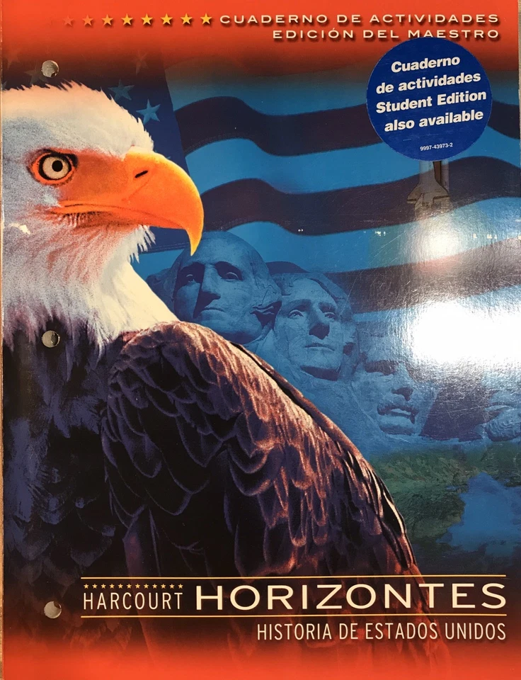 Harcourt Horizontes: Historia De Estadoc Unidos, Teacher’s Ed., Spanish Ed., NEW - Image 1 of 1