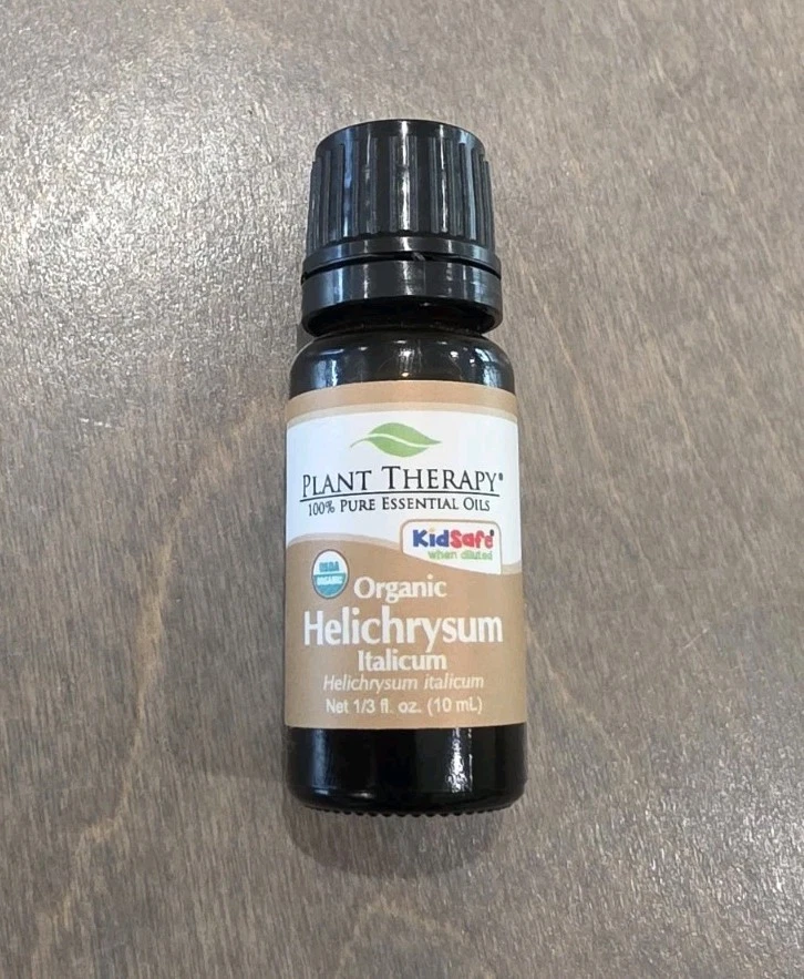 Aceite esencial de terapia vegetal orgánico Helichrysum Italicum 10 ml Foto 1 de 2