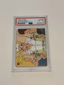 BEAVIS AND BUTTHEAD "GIVE BLOOD" 1994 ULTRA #3469 PSA 8 - Picture 1 of 2