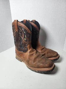 Dan Post Herren Warrior Composite Toe Arbeitsstiefel US 14M EU 47 Braun Leder DP56429 - Bild 1 von 13