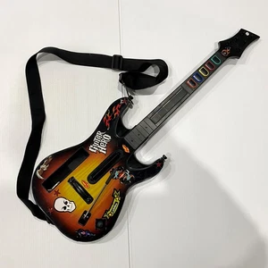 Wireless Guitar For Guitar Hero - Nintendo Wii - Tested & Working - Free Postage - Picture 1 of 2