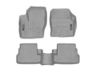 WeatherTech FloorLiner for 2017-2019 Lincoln MKC - 1st & 2nd Row, Grey - Image 1 of 4