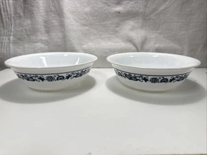 Set Of 2 Corelle Old Town Blue Onion Soup Cereal Bowls 6 1/4" Bowl - Picture 1 of 11