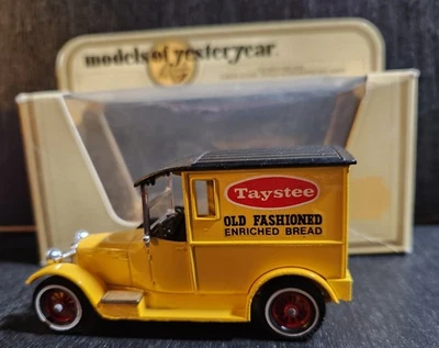 MATCHBOX MODELS OF YESTERYEAR Y-7 1927 TALBOT TAYSTEE BREAD TRUCK 1978 NIB - Image 1 of 4