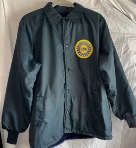 Chaqueta UAW Union Para Hombre L Stanley Sawicki Detroit Capucha Sherpa Frontal A Presión De Colección - Imagen 1 de 10