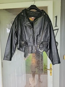 Harley Davidson leather jacket women medium Used - Picture 1 of 6