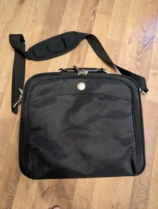 Dell Hardshell Laptop Case New Without Tags Black with Shoulder Strap - Picture 1 of 7