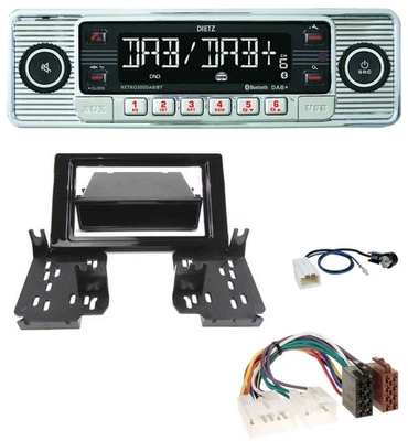 Dietz Bluetooth MP3 DAB USB Autoradio für Toyota Prius (ab 2016) schwarz - Bild 1 von 4