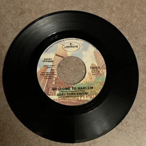 Gary Toms Empire - Welcome To Harlem, 7", (Vinyl) Mercury, Free Ship - Picture 1 of 2