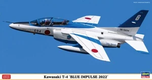 Hasegawa KAWASAKI T-4 BLUE IMPULSE 2022 KIT 1:48 - Foto 1 di 1