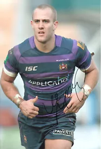Lee Mossop Wigan warriers Hand Signed Photo 12x8" Autograph Rugby AA - Picture 1 of 1