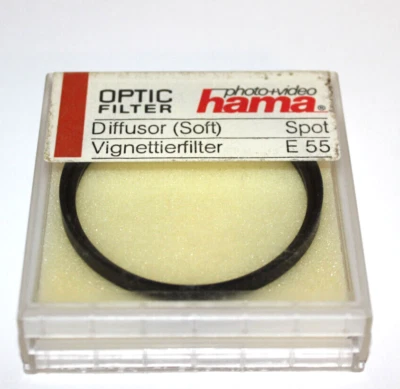 Hama Filter Effektfilter 55mm Diffusor Soft Spot 583/550 Zubehör (#1589) - Bild 1 von 4
