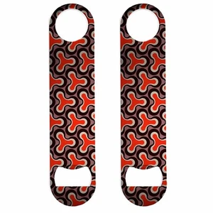 Retro Fidget Spinner Bar Blade Bottle Opener Heavy Duty 7" Stainless Steel - Picture 1 of 1