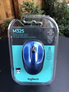NEW Logitech M325 Wireless Mouse (blue) - Picture 1 of 4