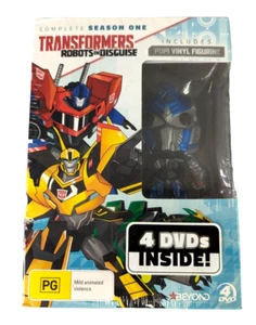 TRANSFORMERS: Complete Season One.. Includes Pop Vinyl Figurine and (4x DVD's).. - Picture 1 of 7
