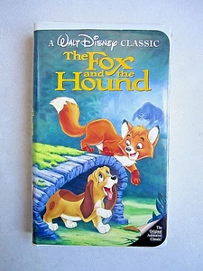 Rare Fox and the Hound VHS BLACK DIAMOND edition Walt Disney Classic 2041 - Picture 1 of 12