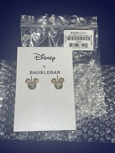 Baublebar Disney Halloween Fall Mickey Mouse Candy Apple Earrings NEW - Picture 1 of 5