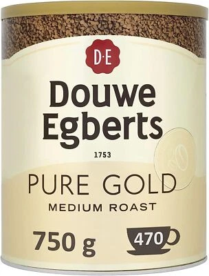 Café tostado medio Douwe Egberts oro puro 750 g - 470 porciones Foto 1 de 4