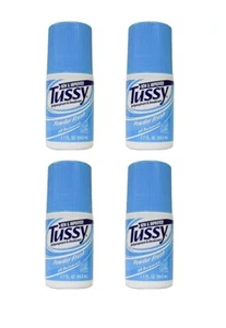 Tussy Roll-on AP & Deodorant - Puder frisch: 1,7 Oz (4 Stück) + Augenbrauentrimmer - Bild 1 von 2