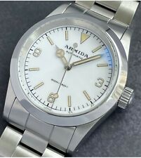 Armida A6 36mm White dial  Watch Shipped from USA 