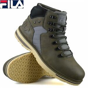 Mens Fila Walking Hiking Warm Lined Casual Work Ankle Boots Trainers Shoes Size
