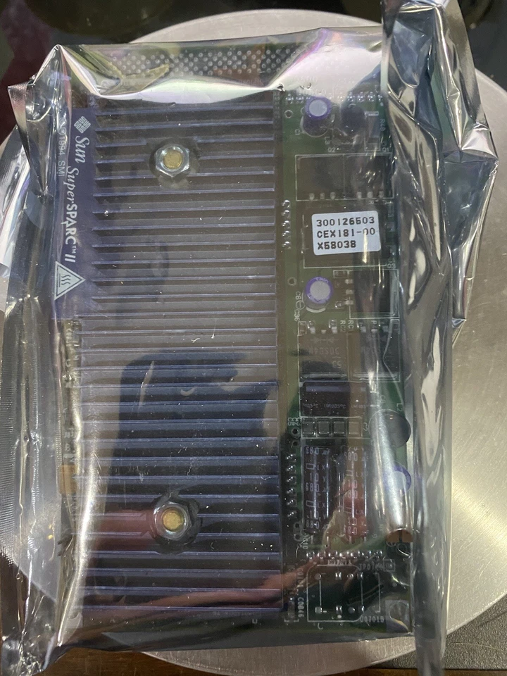 Sun SPARC Station 20 75Mhz SM71 MBUS CPU SuperSPARC II  X1175A - Image 1 of 1