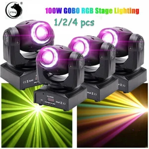 100W LED Bühnenbeleuchtung Moving Head Light RGB Gobo Beam Spot DJ Disco Show DMX - Bild 1 von 15