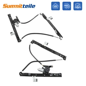 Reguladores de ventana delanteros izquierdo y derecho 2 piezas con motor para GMC Envoy Saab 9-7x - Imagen 1 de 8