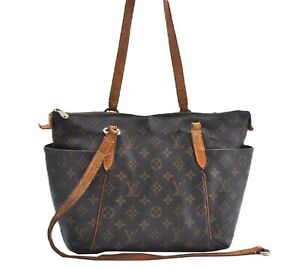 Authentic Louis Vuitton Monogram Totally PM Shoulder Tote Bag M56688 Junk K0974
