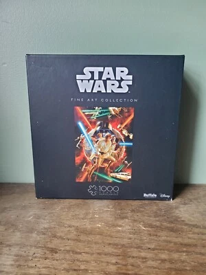 Buffalo Games Star Wars Bellas Artes Colección Luke 1000 Puzzle Disney Nuevo Precintado Foto 1 de 4