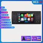 For BMW E39 M5 7&quot; Android 12 Car Stereo GPS IPS Touch Screen Radio CarPlay +Cam