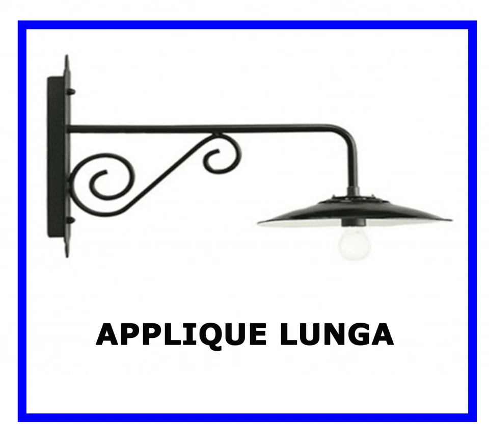 Lampada Applique piccola colore Grigio per esterno Linea Piatto Antico SOVIL