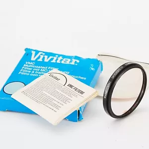 VIVITAR VMC 52mm (1A) SKYLIGHT GLASS FILTER BOXED & IN ITS CASE #AC399 - Picture 1 of 2