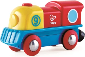 E3820 Piccola Locomotiva Con Pulsante, Alimentazione a Batterie, Gioco Adatto pe - Foto 1 di 12