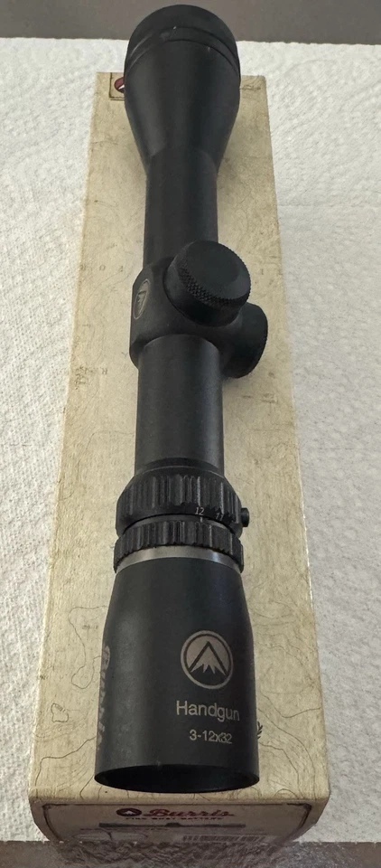 Mira para pistola Burris 3-12x32 AO mira balística como nueva con caja Foto 1 de 4