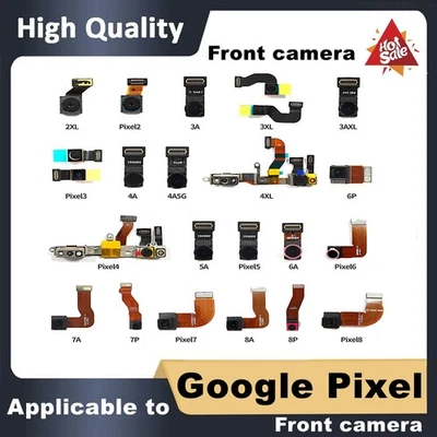 Front Camera For Google Pixel 2/2XL/3/3XL/3A/3AXL/4/4XL/4A/5/5A/6/6A/6Pro/7/7A/8 - Image 1 of 2