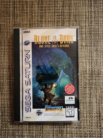 Alone in the Dark: One-Eyed Jack's Revenge w/Reg Card & Phone Card- Sega Saturn