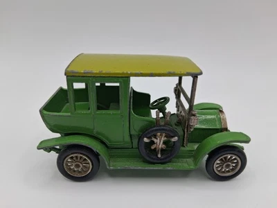 Винтажные модели прошлых лет 1910 Benz лимузин литой металлический автомобиль от Lesney - Изображение 1 из 4