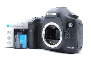 Near Mint Canon EOS 5D Mark III 22.3 MP Digital SLR Camera Body Shutter 44767 - Picture 1 of 24