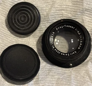Carl Zeiss Jena 135mm f4.5 Proj Tessar Kens mit Kappen *schöner Zustand - Bild 1 von 9