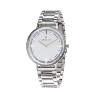 Pierre Cardin Silver Mens Analogue Watch Belleville Park CBV.1022 - Picture 1 of 6