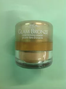 L'OREAL GLAM BRONZE LOOSE BRONZING POWDER SANDSTONE SHIMMER NEW. - Picture 1 of 3