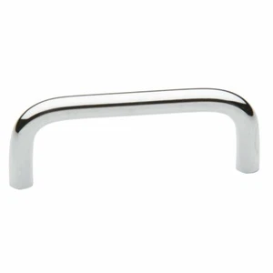 Baldwin 4672-260-BIN Wire Cabinet Pull in Bright Chrome Kitchen Hardware 3"CTC - Picture 1 of 1